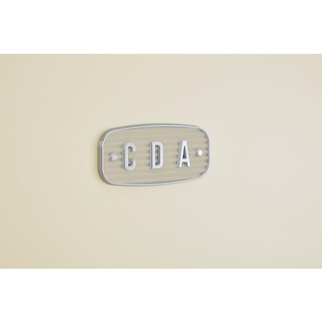 CDA FLORENCE-BARLEY Retro 60/40 Freestanding Fridge Freezer, Total No Frost