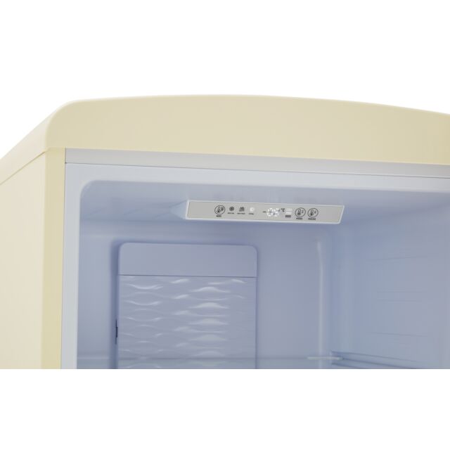 CDA FLORENCE-BARLEY Retro 60/40 Freestanding Fridge Freezer, Total No Frost