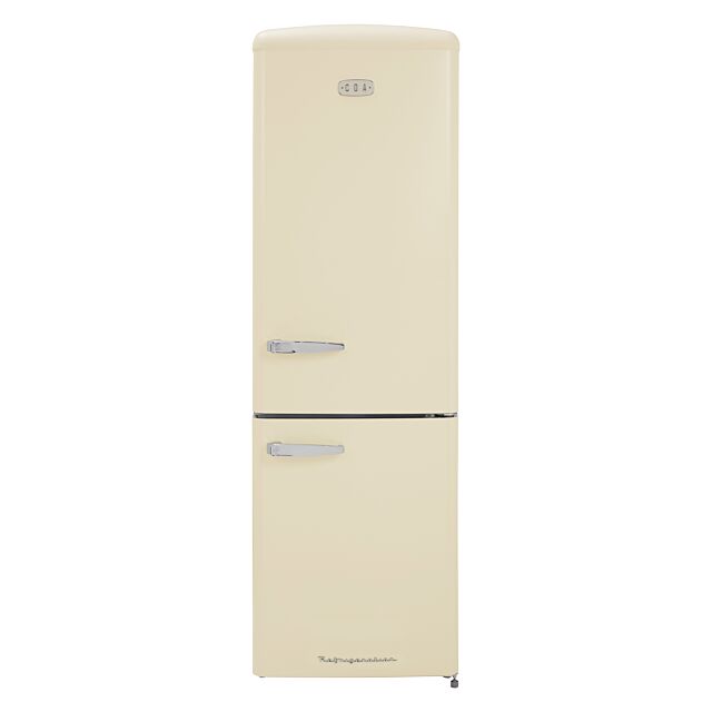 CDA FLORENCE-BARLEY Retro 60/40 Freestanding Fridge Freezer, Total No Frost
