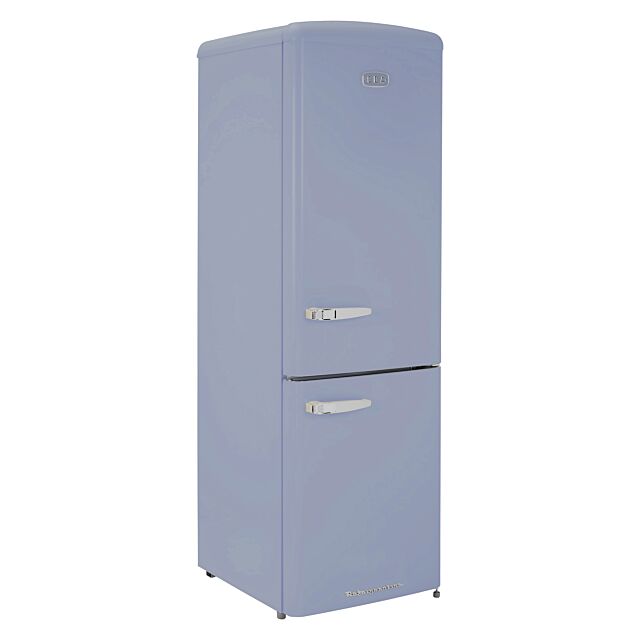CDA FLORENCE-SEA HOLLY Retro 60/40 freestanding fridge freezer, total no frost