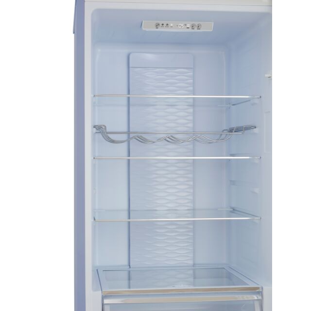 CDA FLORENCE-SEA HOLLY Retro 60/40 freestanding fridge freezer, total no frost