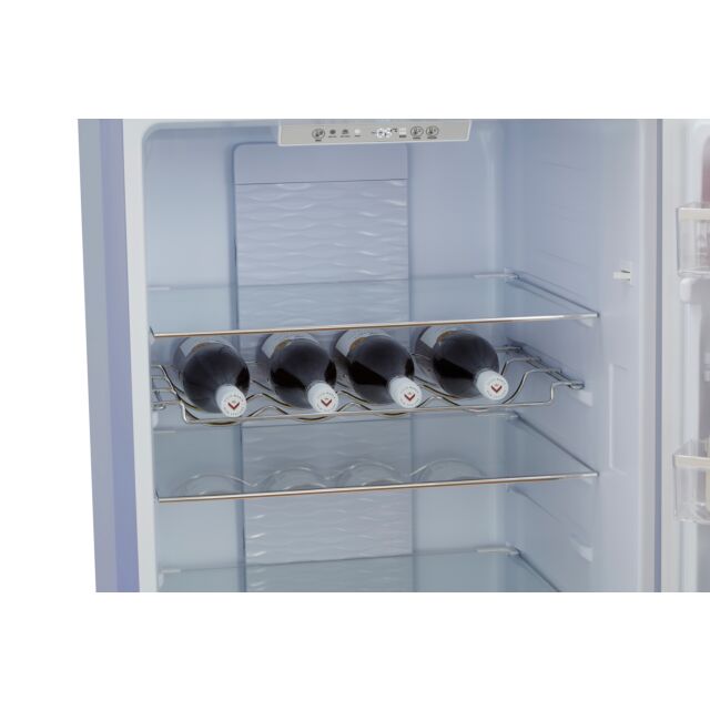 CDA FLORENCE-SEA HOLLY Retro 60/40 freestanding fridge freezer, total no frost