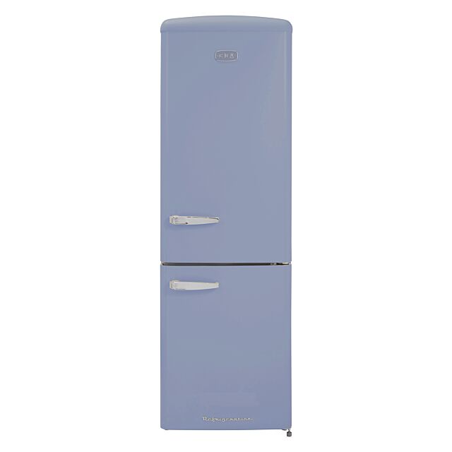 CDA FLORENCE-SEA HOLLY Retro 60/40 freestanding fridge freezer, total no frost