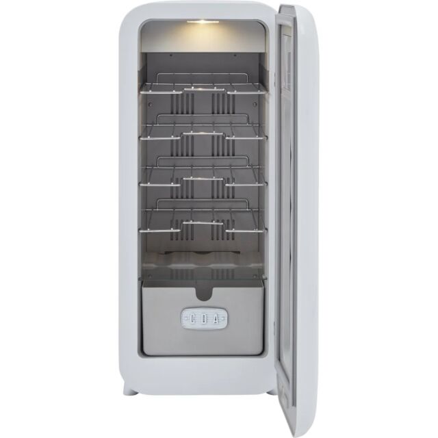 CDA NANCY-COTTON Retro freestanding drinks cooler, 13 x BS, single temp zone, off white