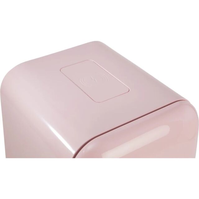 CDA NANCY-TEA ROSE Retro freestanding drinks cooler, 13 x BS, single temp zone, pink