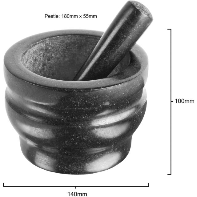 Cole + Mason H100279 Granite Pestle + Mortar 14cm