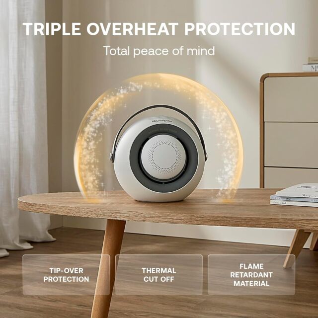 Dimplex DDF390 Desk Friend Fan Heater 400W