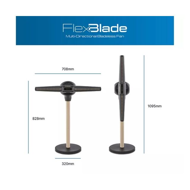 Dimplex DXACF002 Flexblade Multi-Directional Bladeless Fan