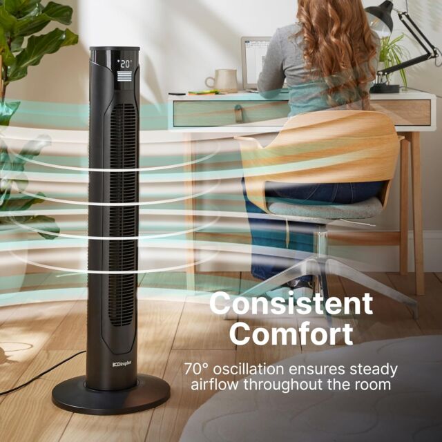 Dimplex DXACF Tower Fan With Remote Control