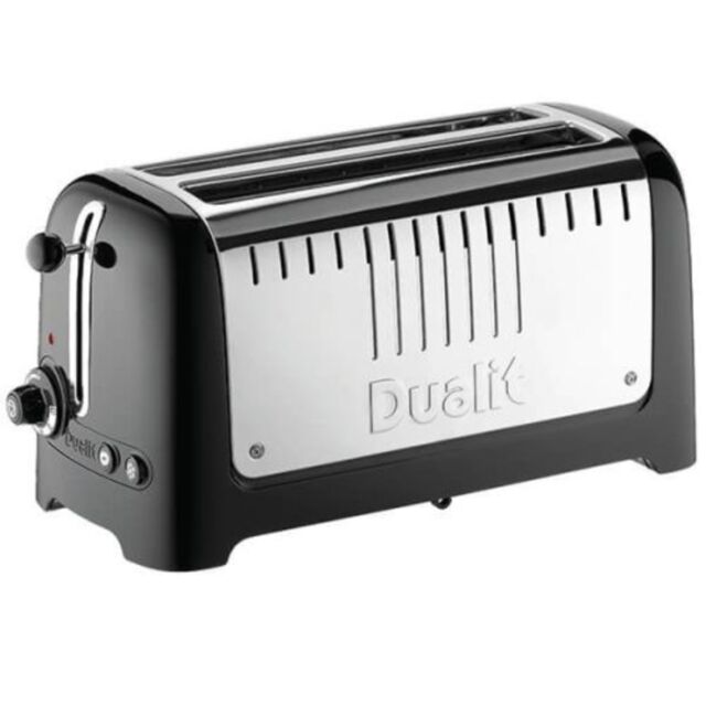 Dualit 46025 Long Slot, Metallic Black