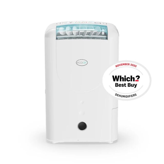 Ecoair DD1CLASSIC EcoAir DD1 Classic Mk6 7L Desiccant Dehumidifier