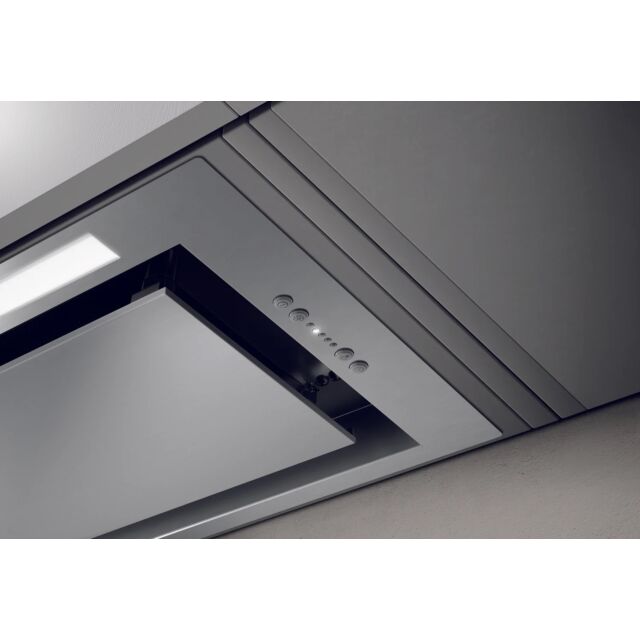 Elica LANE-60-SS-RM High Performance Hood, Duct Out Or Recirculating With Optional Filter, 3 Speeds 