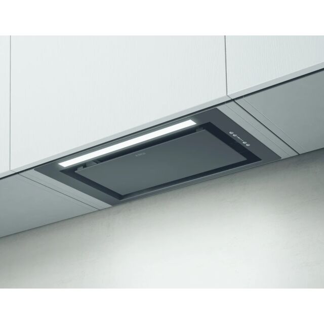 Elica LANE-80-BLK High performance hood, easy installation, Multi D air capture, high airflow 650m/3