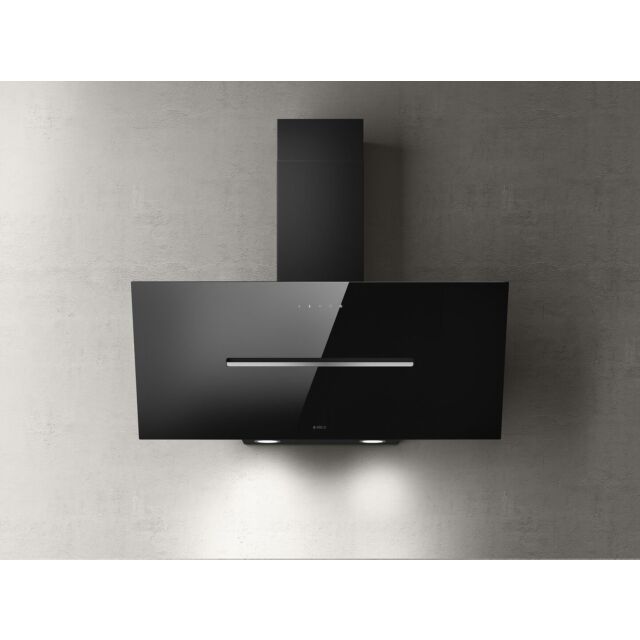 Elica SHY-BLK-90 Energy Class A, High Airflow 650 m3/H, 3 speeds + Boost
