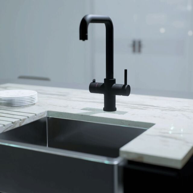 Elise PDT925152 3-In-1 Hot Water Tap - Matt Black
