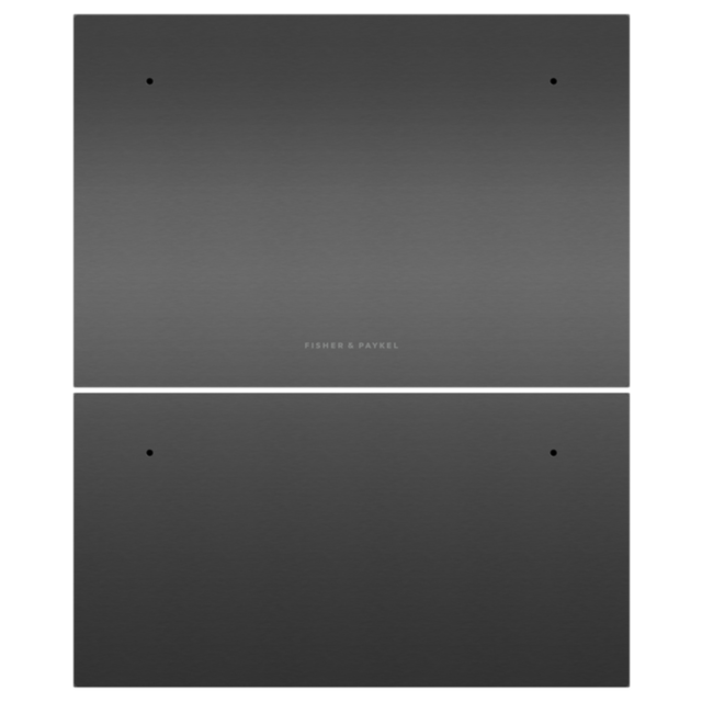 Fisher+Paykel ADDD60DPB Black Steel Door Panels only for Integrated Double DishDrawer 