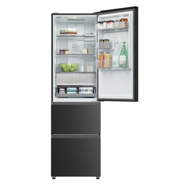 Haier HTR3518ENMTK 60/40 Fridge Freezer Black