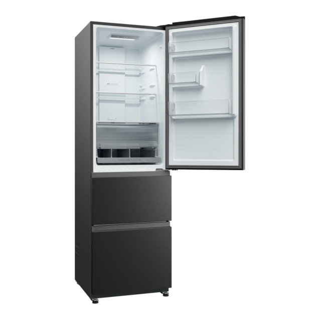 Haier HTR3518ENMTK 60/40 Fridge Freezer Black