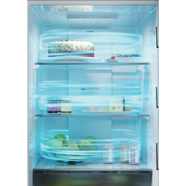 Haier HTR3518ENMTK 60/40 Fridge Freezer Black