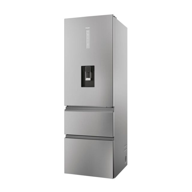 Haier HTW5618EWMG 60/40 Fridge Freezer - Silver