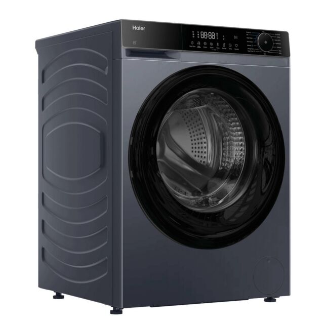 Haier HW100BP14357GUU K 10kg 1400 Spin Washing Machine - Graphite