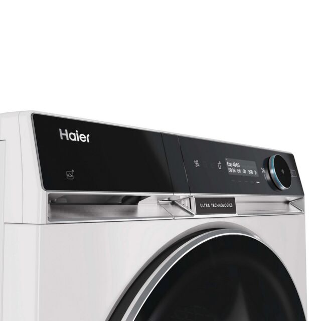 Haier HWD120BD16397EU 12kg/7kg 1400 Spin Washer Dryer - White