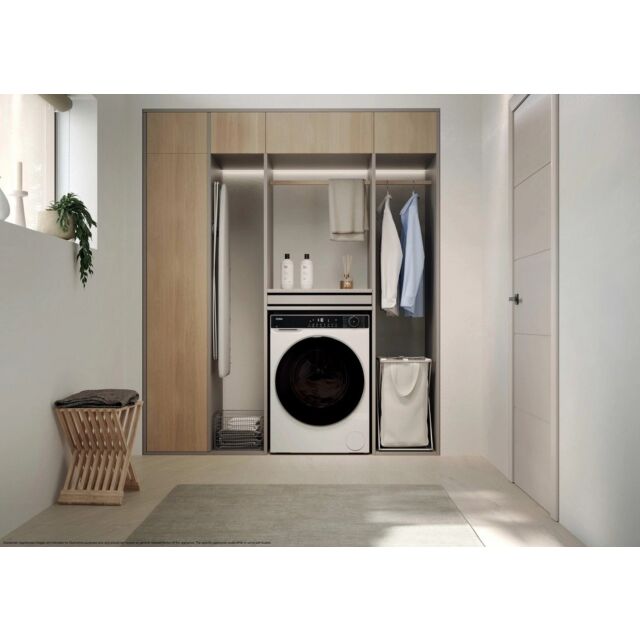 Haier HWD90BP14357TUU K 9kg/5kg 1400 Spin Washer Dryer - White
