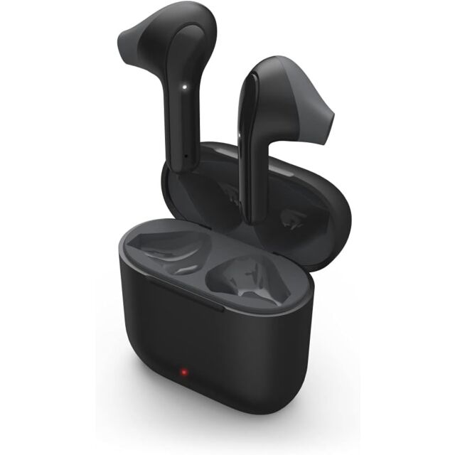 Hama 00184067 Freedom Light Bluetooth Earbuds with Microphone, Touch Control, Voice Control, Chargin