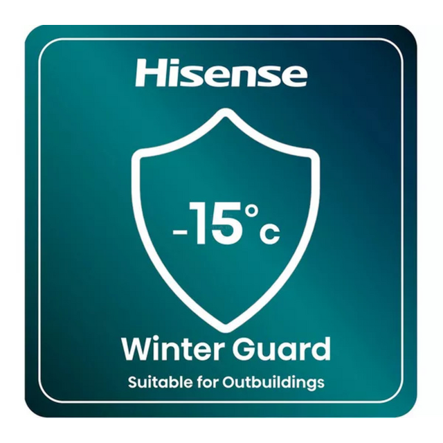 Hisense FUV124D4AWE 101L Under Counter Freezer