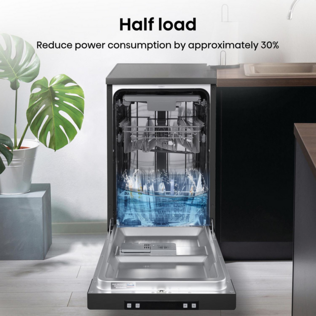 Hisense HS523E15BUK Slimline Dishwasher 10 Place Settings