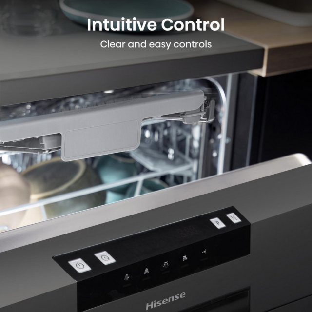 Hisense HS523E15BUK Slimline Dishwasher 10 Place Settings