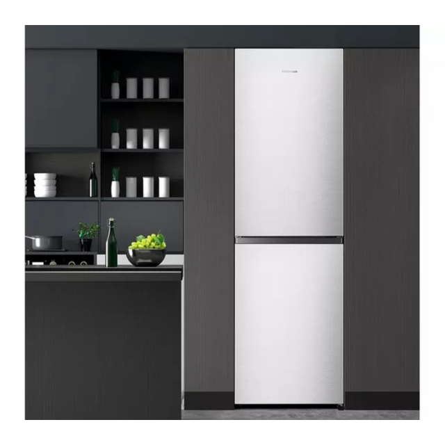 Hisense RB327N4BCE 256L No Frost Fridge Freezer SS