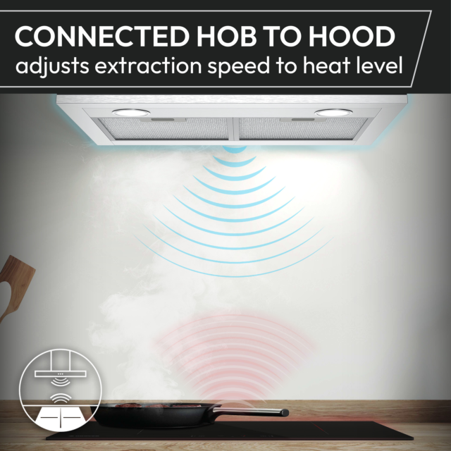 Hoover HIF84DCS 80cm Induction Smart Hob Black