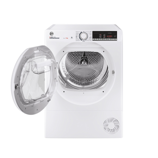 Hoover HLE H9A3TE-80 9kg Heat Pump Tumble Dryer White