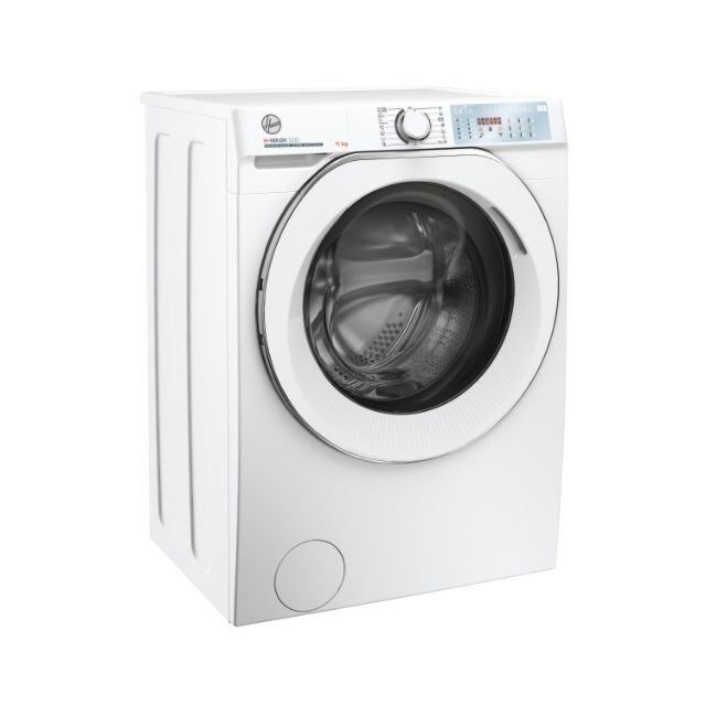 Hoover HWB 411AMC H-Wash 500, 11kg 1400rpm Washing Machine, White, WiFi, 14/30/44 min Rapid, Digital