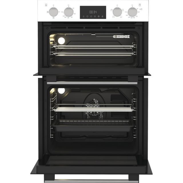 Hotpoint DIH10DW 89cm Electric Built-In Double Oven White