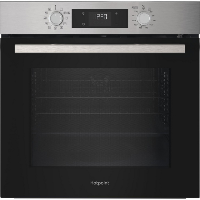 Hotpoint HO278PXUK 60cm Built-In Electric Oven Silver