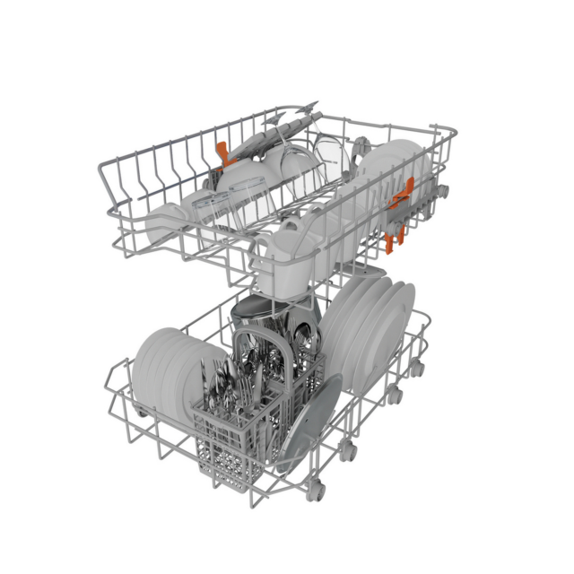 Hotpoint HP2FE10CS90BUK 10 Place Dishwasher Black
