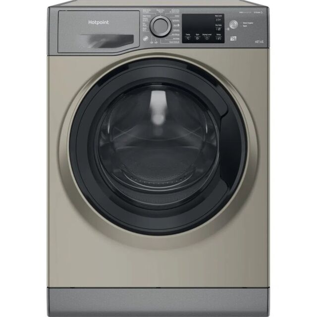 Hotpoint NDB8635GK UK graphite 8+6kg washer dryer - freestanding