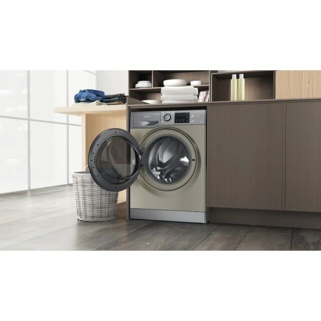 Hotpoint NDB8635GK UK graphite 8+6kg washer dryer - freestanding