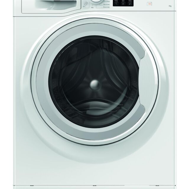 Hotpoint NSWF7469WUK freestanding front loading washing machine