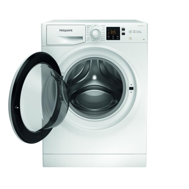 Hotpoint NSWF846WUK freestanding front loading washing machine