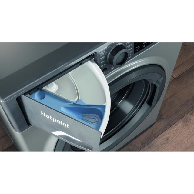 Hotpoint NSWF946GGUK freestanding front loading washing machine
