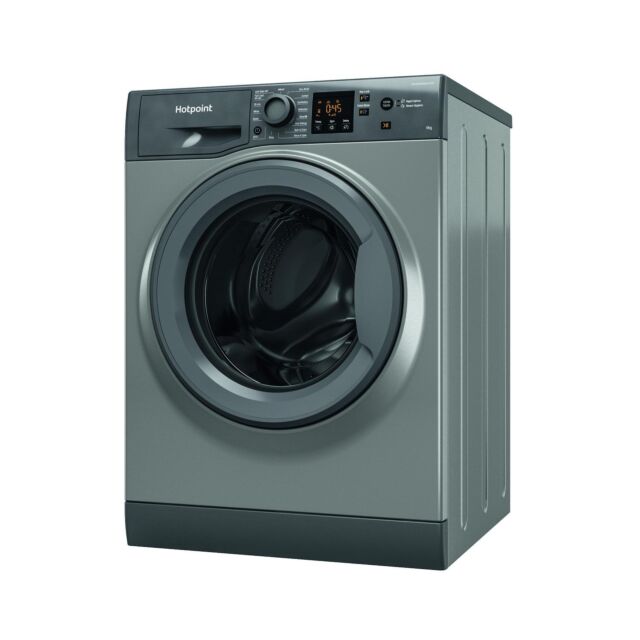 Hotpoint NSWF946GGUK freestanding front loading washing machine