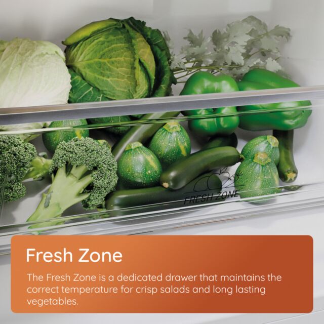 Hotpoint SH6A2QGR freestanding fridge