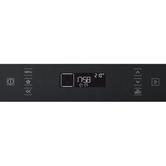 Hotpoint SI6871SPBL 59.5cm Built In Electric Single Oven - Black
