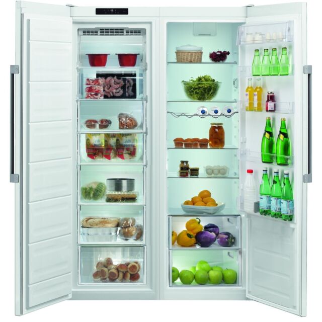 Hotpoint UH8F2CW freestanding upright freezer: white