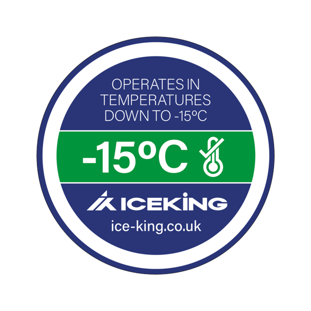 Iceking CF371EW 371 litre Chest Freezer - White