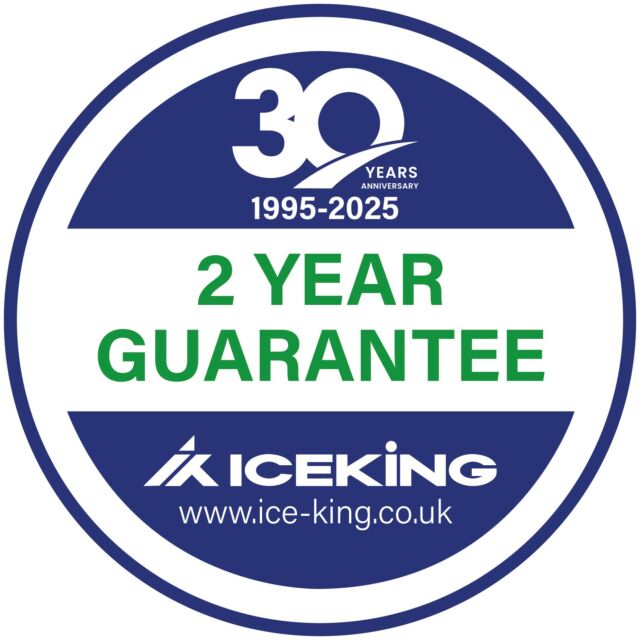 Iceking CF371EW 371 litre Chest Freezer - White