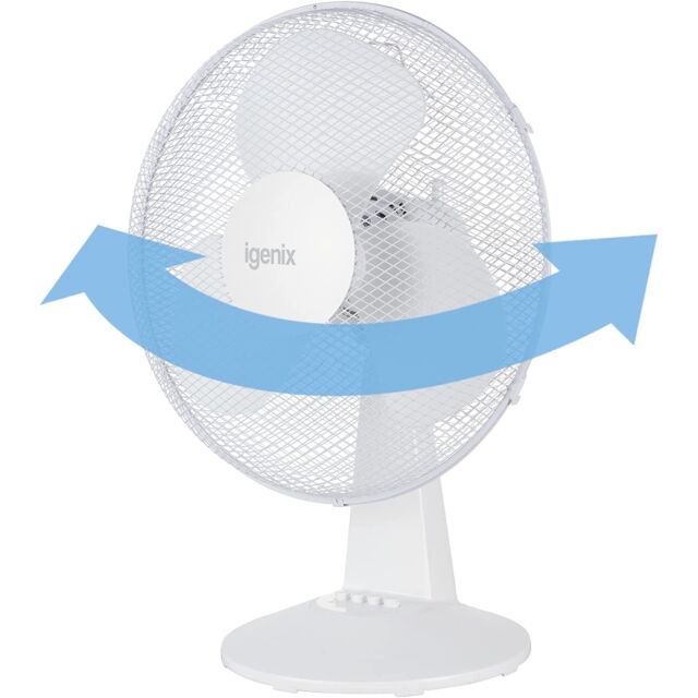 igenix DF1610 16 Inch Desk Fan White